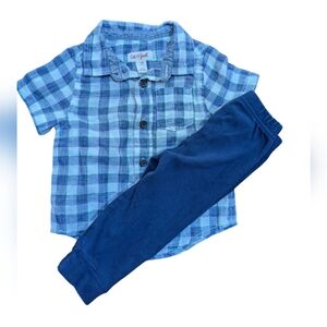 5 for $10 Cat & Jack button down shirt and Carter's jiggers